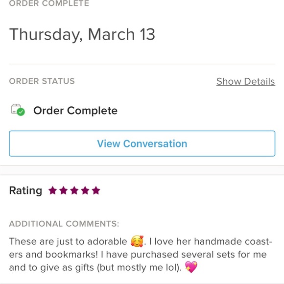 Holiday Diamond Art Handmade Coasters - 2 - Picture 10 of 10